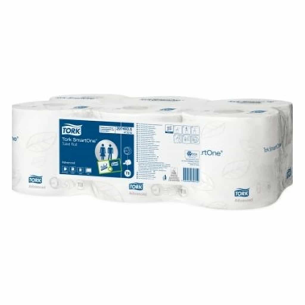 Tork Advanced T1 Jumbo Toilet Roll 2-Ply White 6 x 360 m