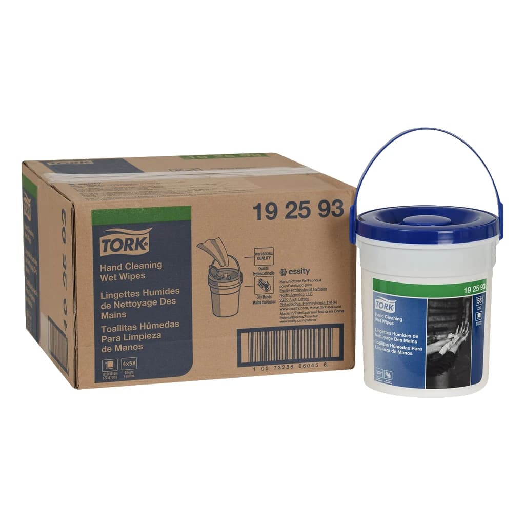 Tork Food Industry Alcohol-Free Moist Hand Wipes 12 x 100