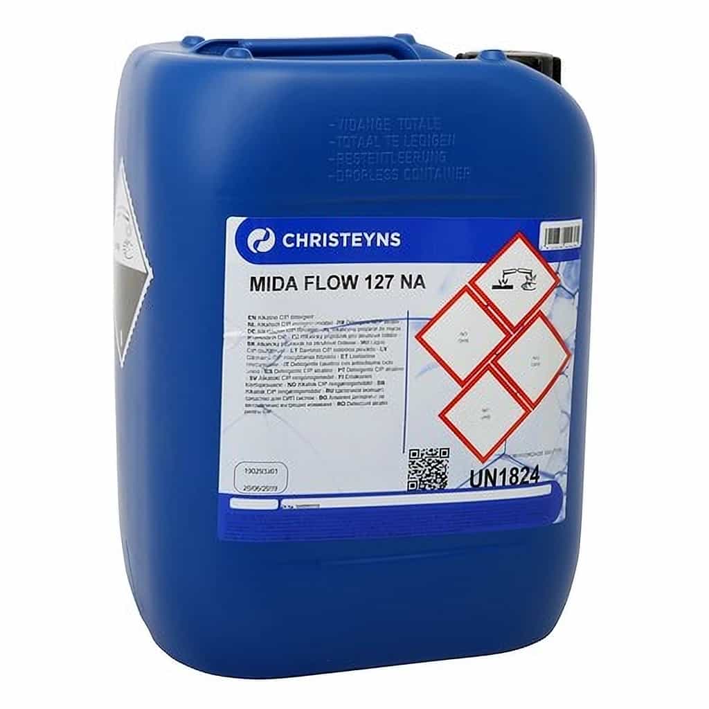 CIP Detergent MIDA Flow 137 WL Alkaline 25 L