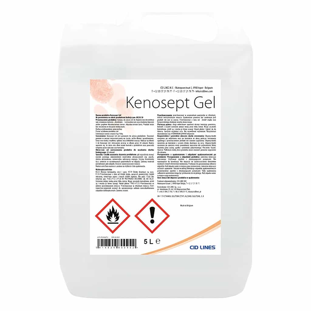 Hand Sanitiser Kenosept-G Gel with Dispenser 1 L