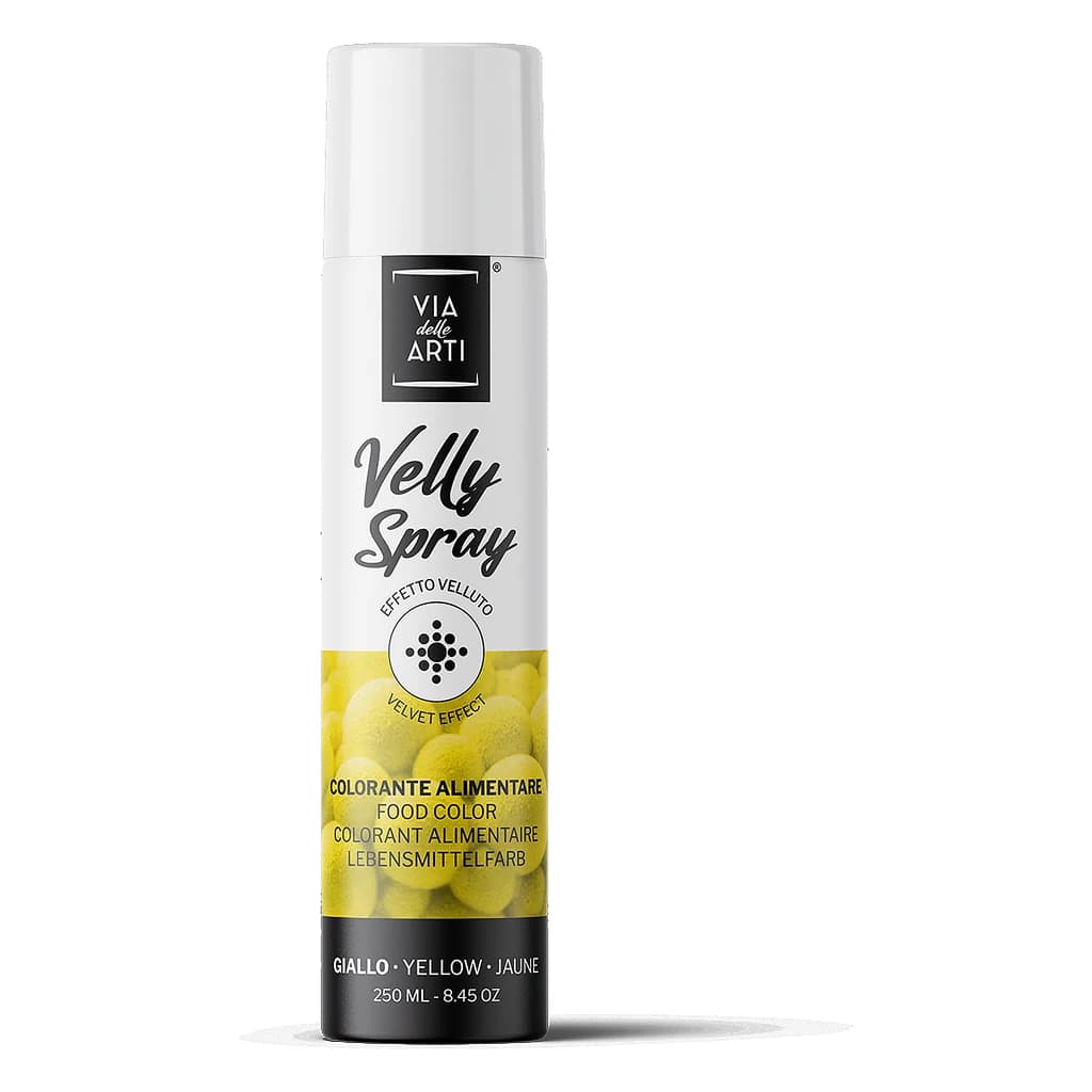Yellow Edible Suede Spray 250 ml